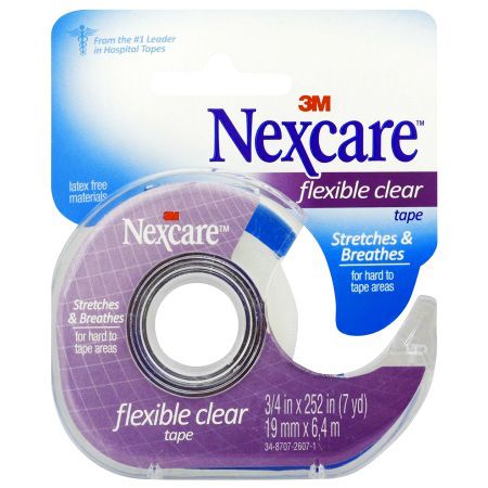 Nexcare Gentle Paper Tape 1 Inch X 10 Yards 20 yrds (Pack of 3)