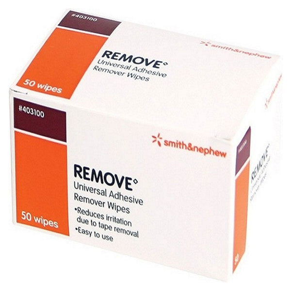 Remove Adhesive Remover Wipes Box of 50