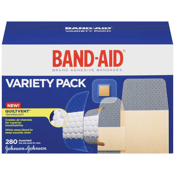 Band-Aid Variety Pack Adhesive Bandage Box of 280 - FSA Market