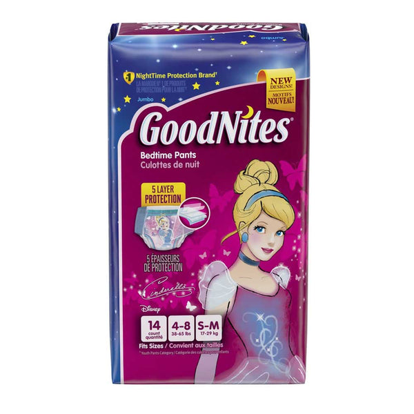 Goodnites Overnight Underwear for Girls - S/M - Shop Training