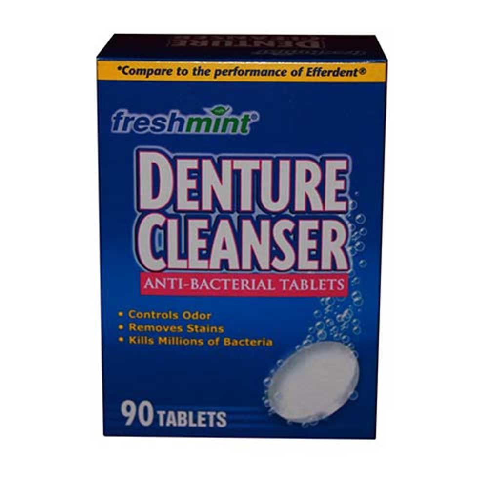 Freshmint DENT90 Denture Cleanser Tablets Box of 90 - FSA Market