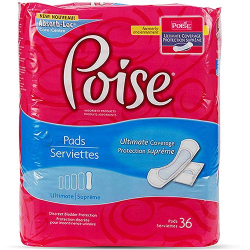 Poise 33592 Pads Discreet Bladder Protection Case/132